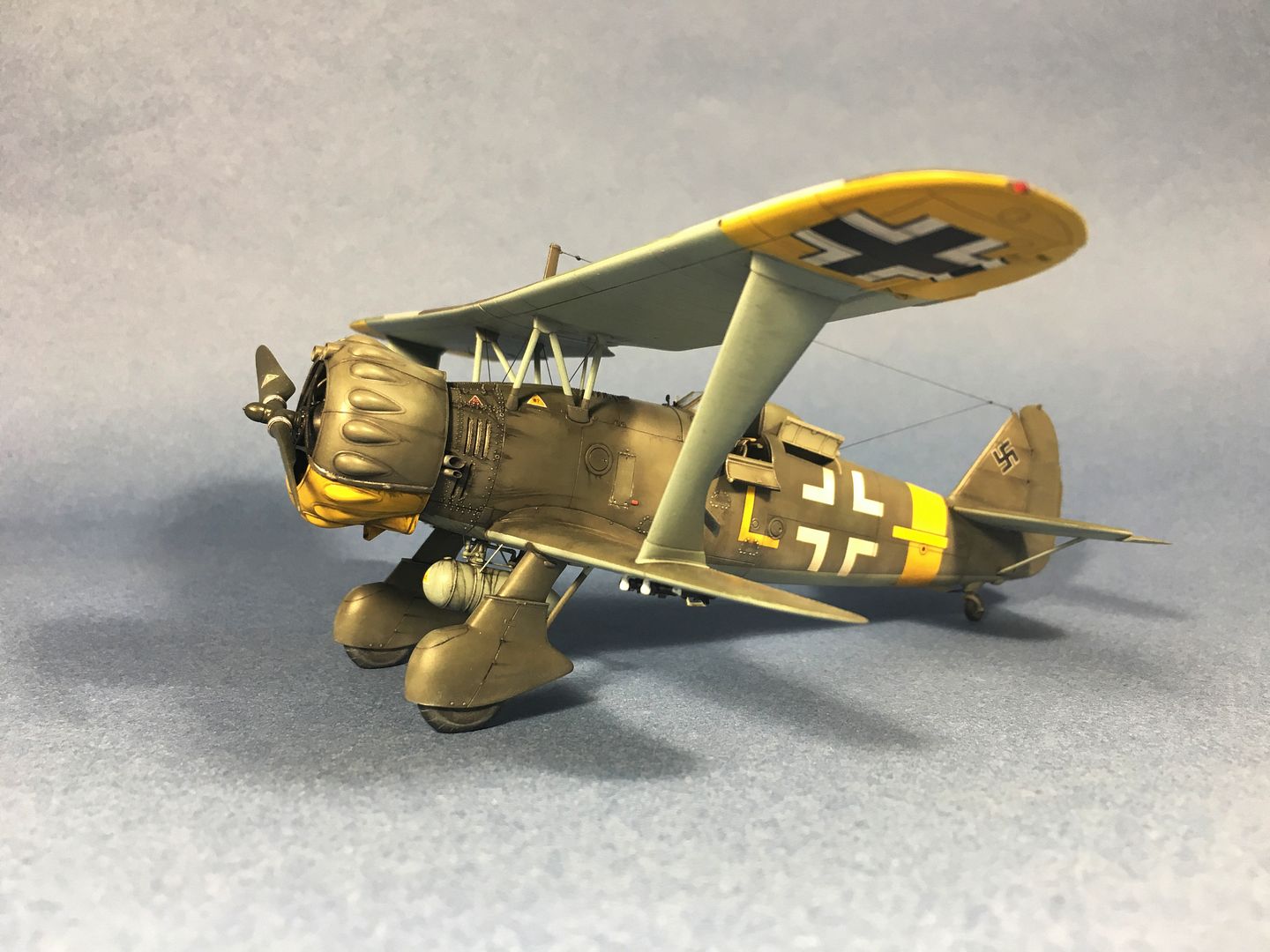 Henschel Hs 123 A-1 Yellow L - GASPATCH MODELS 1/48 - walkaround